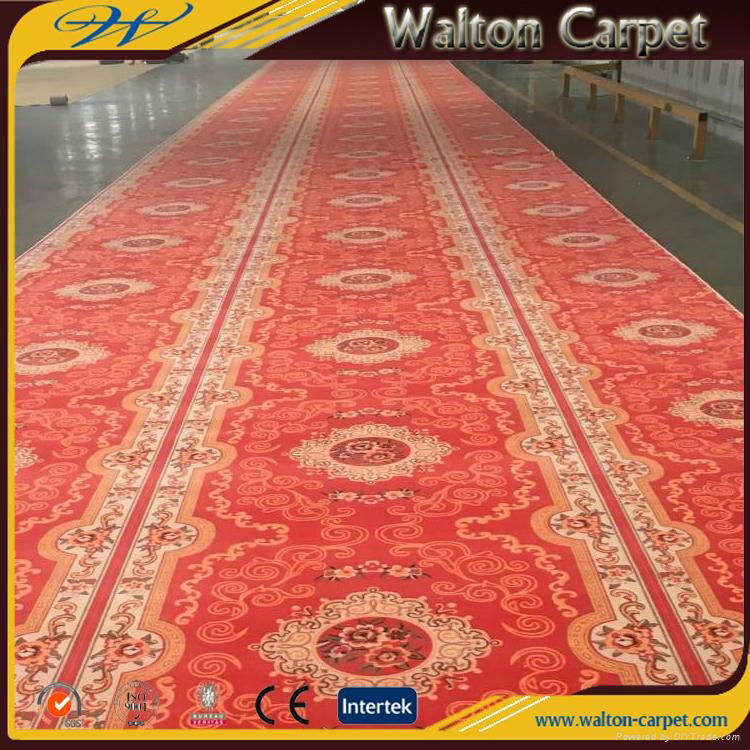 Needle Punched Non-Woven Jacquard Good Quality Hotel Wilton Carpet