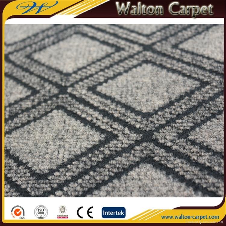 Needle Punched Non-Woven Jacquard Good Quality Hotel Wilton Carpet 2