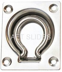 4 X Lashing Ring Stainless Steel Tie Down Points Anchor Ute Trailer