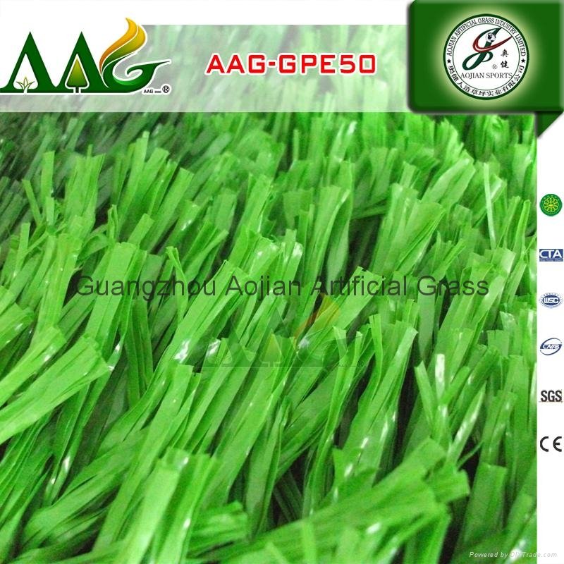 Cheapest AAG Artificial lawn for soccer playground with CE SGS approved