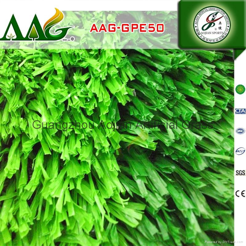Cheapest AAG Artificial lawn for soccer playground with CE SGS approved 3