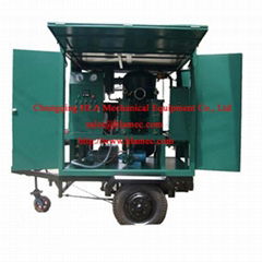 Mobile type Transformer oil purifier oil cleaner oil filtration oil purification