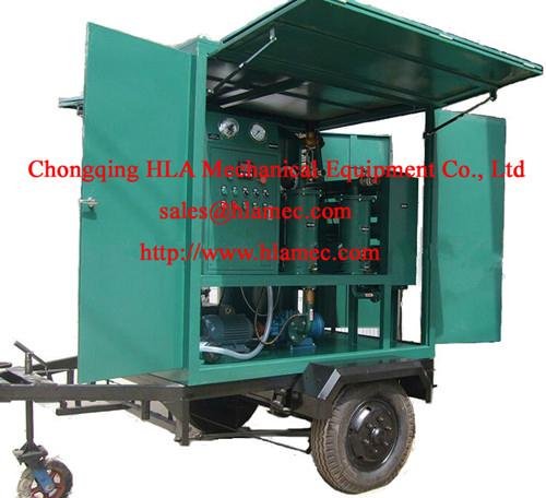 Mobile type Transformer oil purifier oil cleaner oil filtration oil purification 3