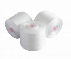 100 % spun polyester yarn for sewing