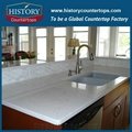 China Hottest Sale Low Price Quartz Cararra White for Countertops with Customize 5