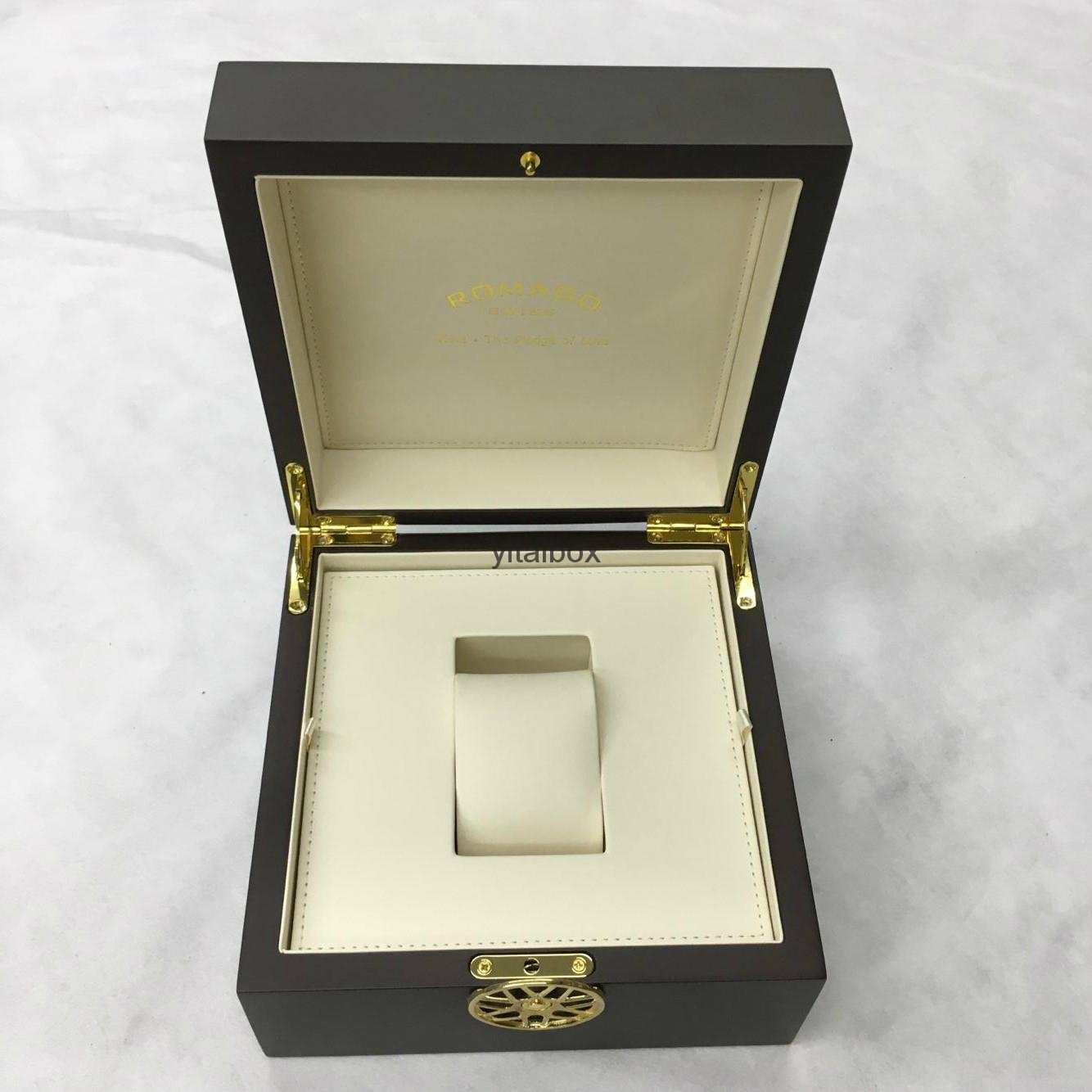 Wooden watch storage case box from Guangzhou factory 2