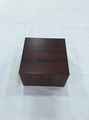 Wooden watch box with matte painting 2