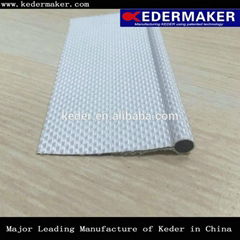 Keder AS7.5-8-20 with 460gsm white fabric, 7.5mm outer diameter, 8mm welded area