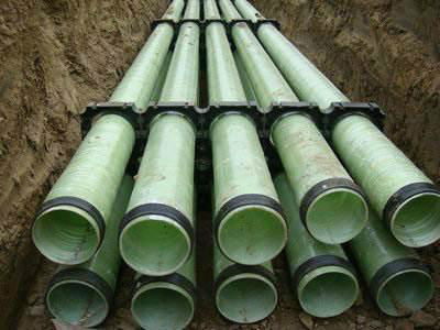 FRP/GRP cable casing protection pipe