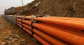 FRP/GRP cable casing protection pipe