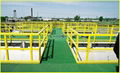 Corrosion-resist high strength GRP walkway gratings