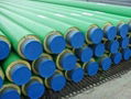 FRP fiberglass insulation pipe for hot spring water