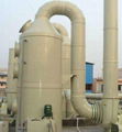 Integrated FRP absorption tower for alkali-chlor plant  1