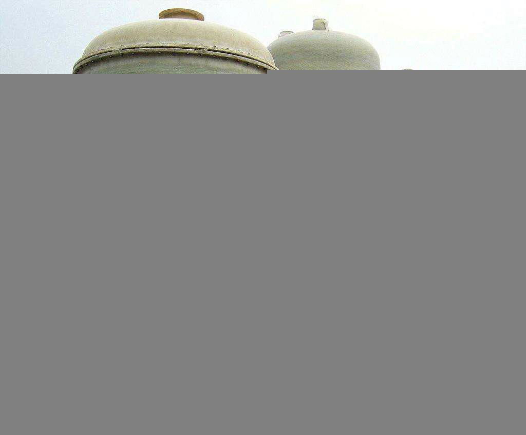 DN4000 FRP fiberglass chemical storage tank  2