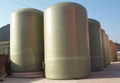 DN4000 FRP fiberglass chemical storage tank  5