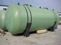 horizontal type corrosion-resist FRP wastewater treatment tank 