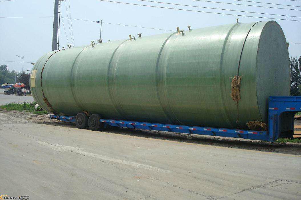 horizontal type corrosion-resist FRP wastewater treatment tank  4