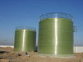 Large-scale corrosion resistance GRP fiberglass chemical storage tank 2