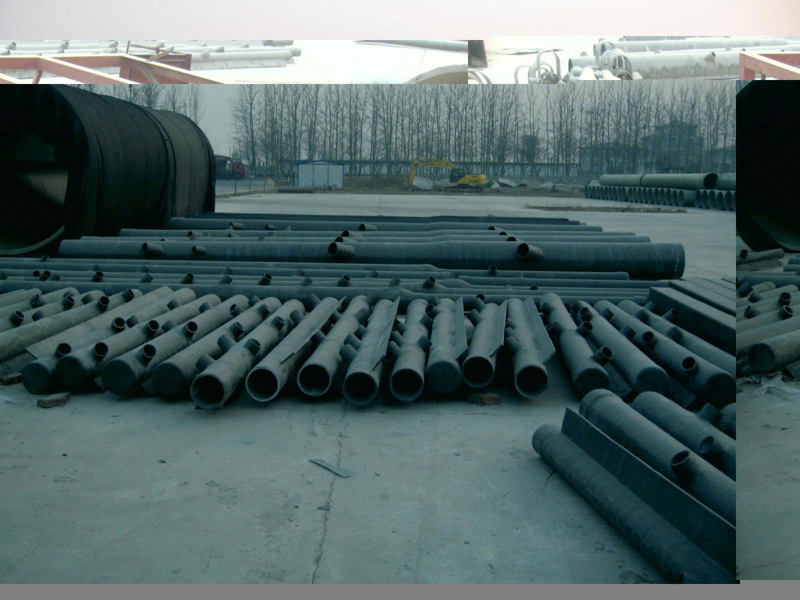 Abrasion-resistance FRP FGD pipes for desulfurization 