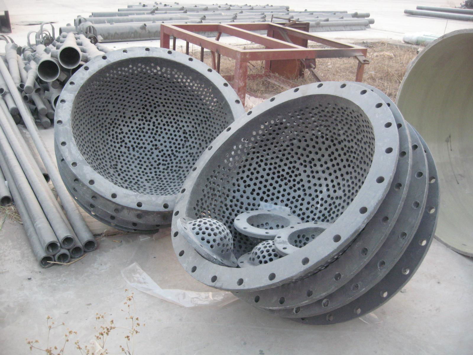 Abrasion-resistance FRP FGD pipes for desulfurization  4