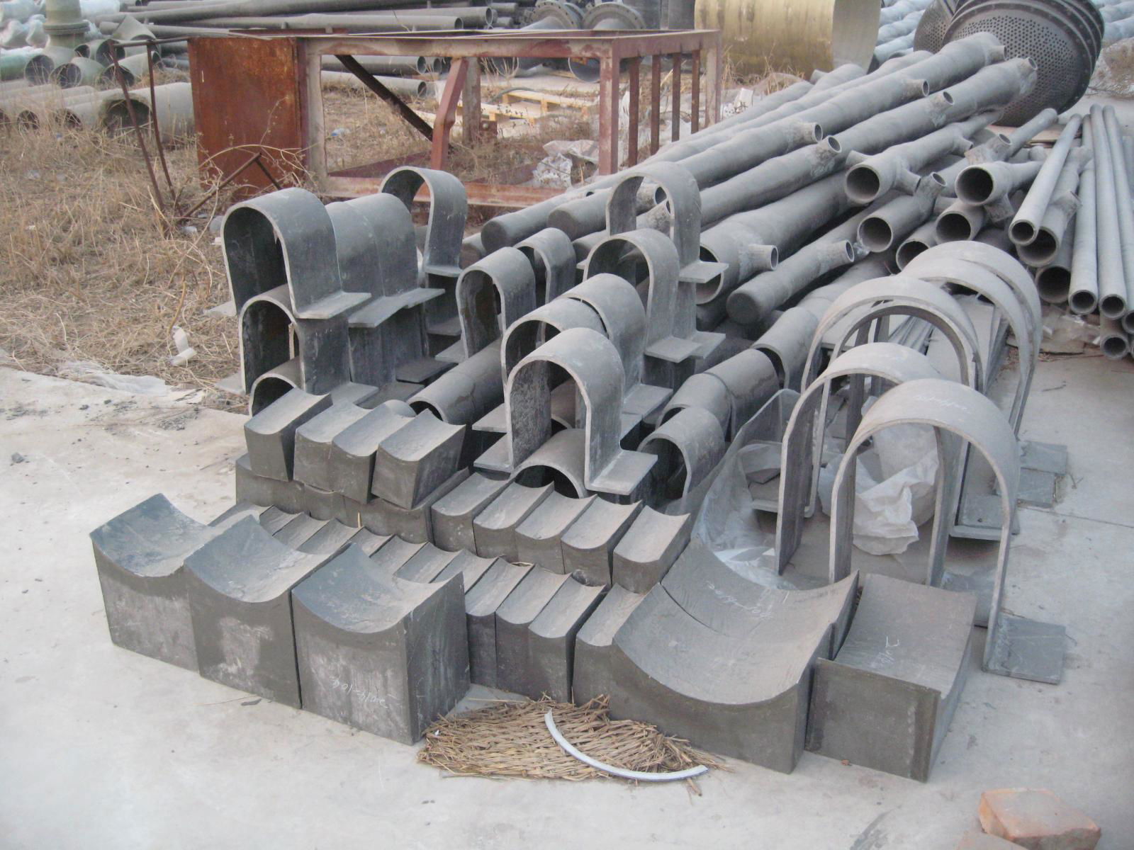 Abrasion-resistance FRP FGD pipes for desulfurization  5