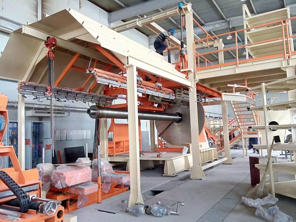 Continuous filament winding machine for fiberglass pipes CFW4000