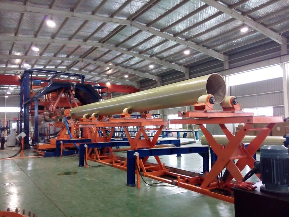 Continuous filament winding machine for fiberglass pipes CFW4000