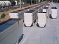 Electrolytic tanks of electrorefining of gold, zinc, copper non-ferrous metal