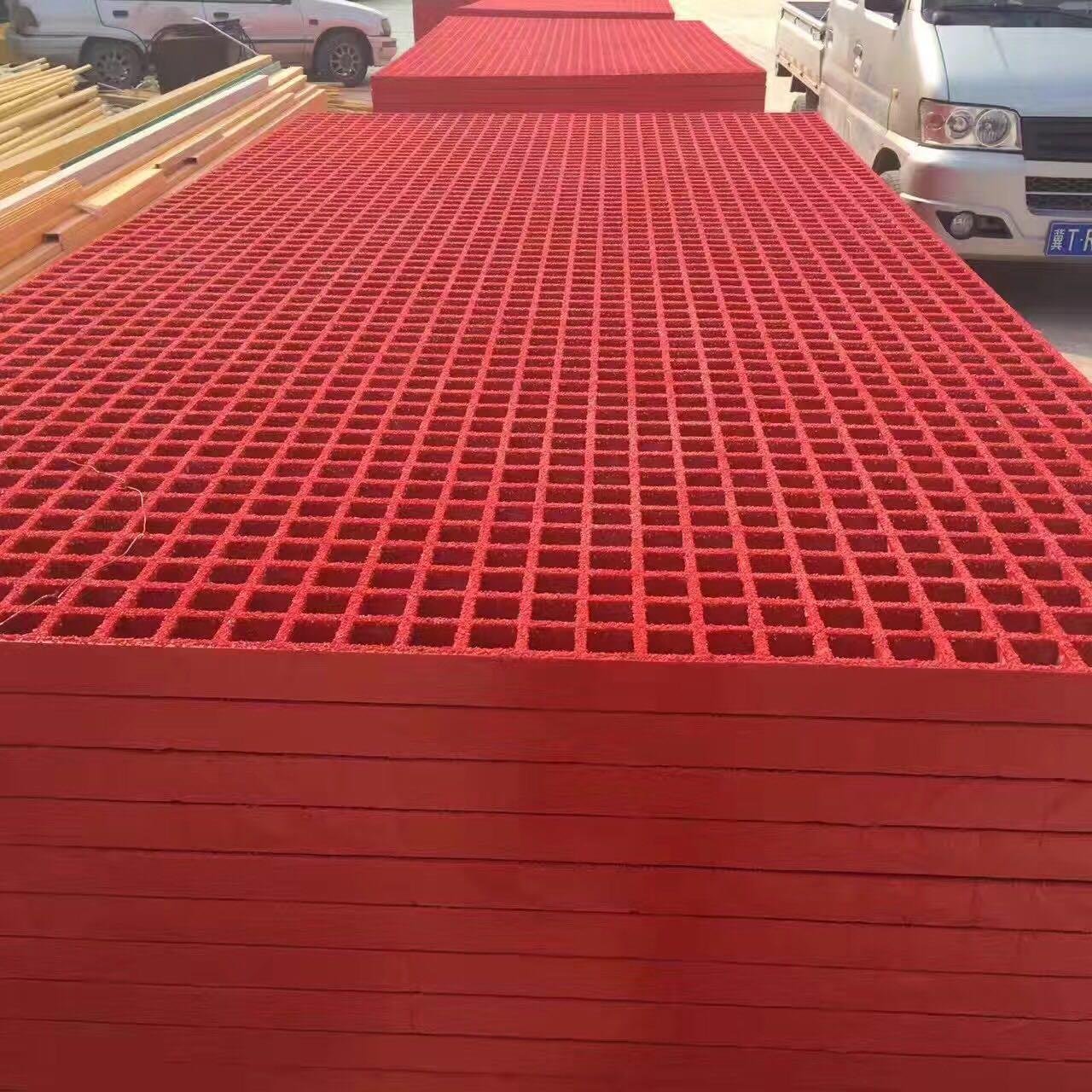  FRP/GRP grating with cover