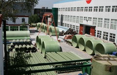 DN2500-PN10-SN10000 GRP mortar fiberglass pipe