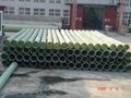 DN2500-PN10-SN10000 GRP mortar fiberglass pipe