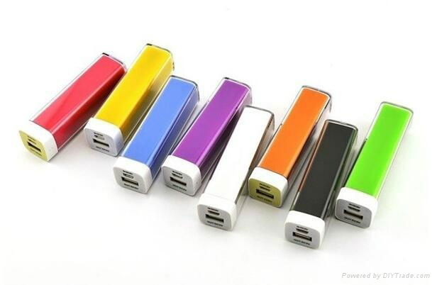 Gearhead Personalized Powerful tube charger lipstick Power Banks 2600mah 3