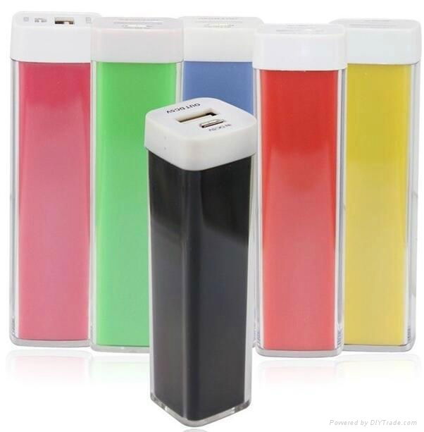 Gearhead Personalized Powerful tube charger lipstick Power Banks 2600mah 5