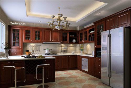 YALIG Solid Wood Kitchen Cabinets 5