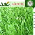 Artificial grass Factory price for soccer double gluten PE grass 5