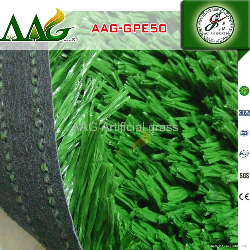 AAG cheap football artificial turf mesh PE soccer turf  4