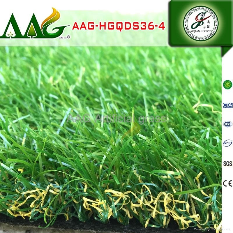 Green carpet four colors artificial grass turf for home gardening public decorat 2