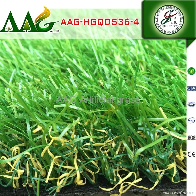 Green carpet four colors artificial grass turf for home gardening public decorat 4