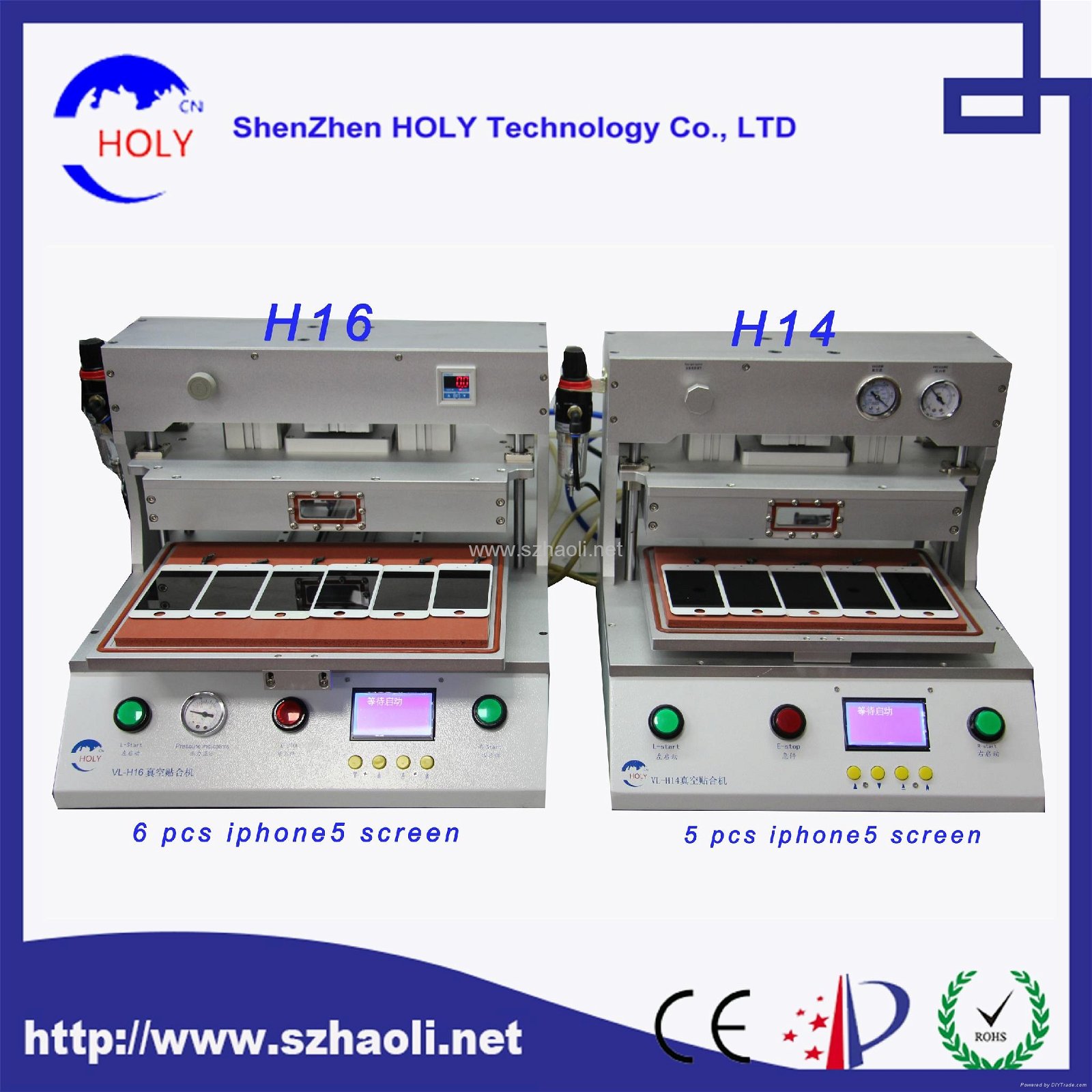 HOLY VL-H16 Automatic Vacuum Laminating LCD Repair Machine 5