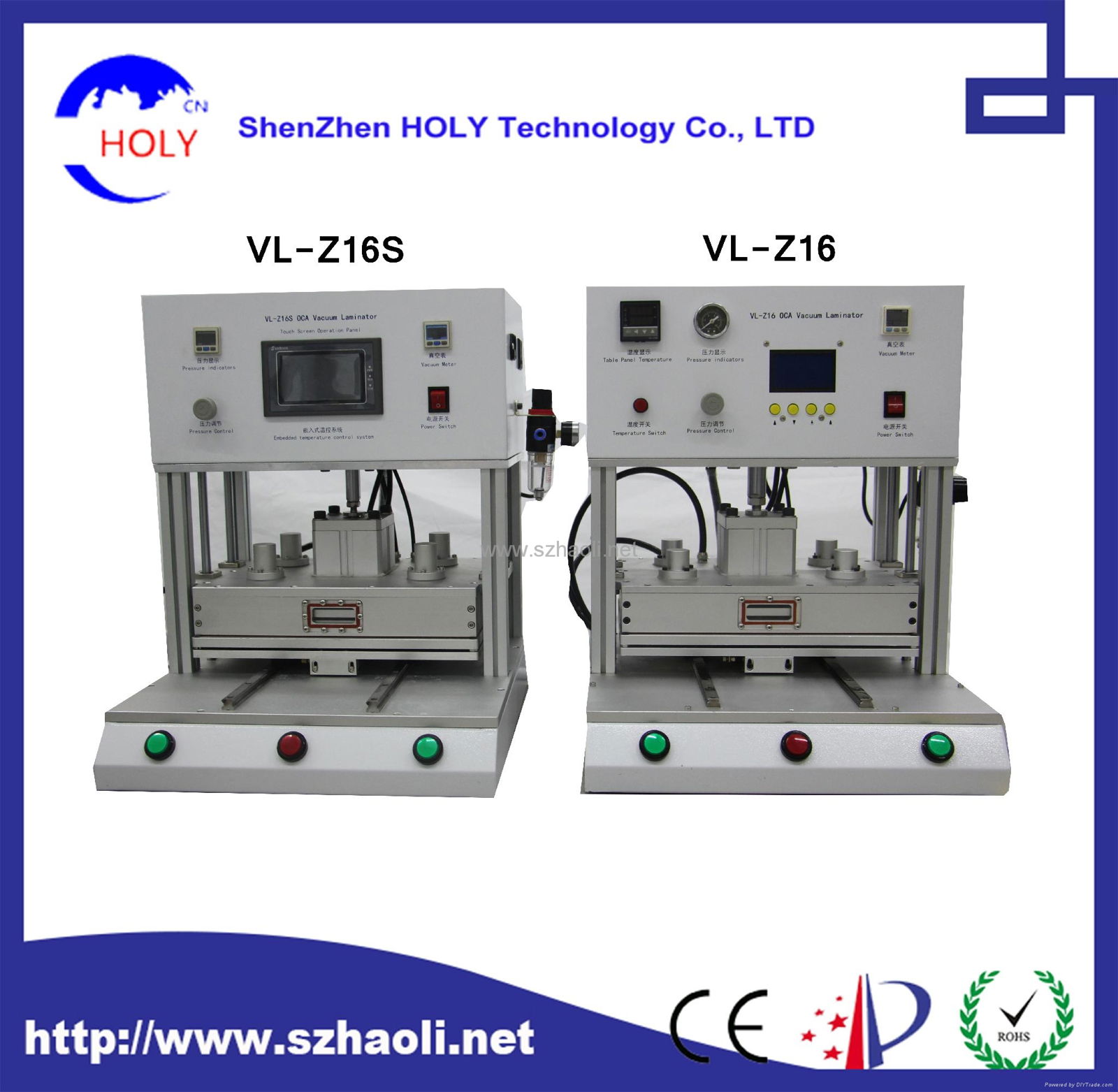 HOLY Z16 Vacuum laminating machine for lcd refurbish screen machine 2