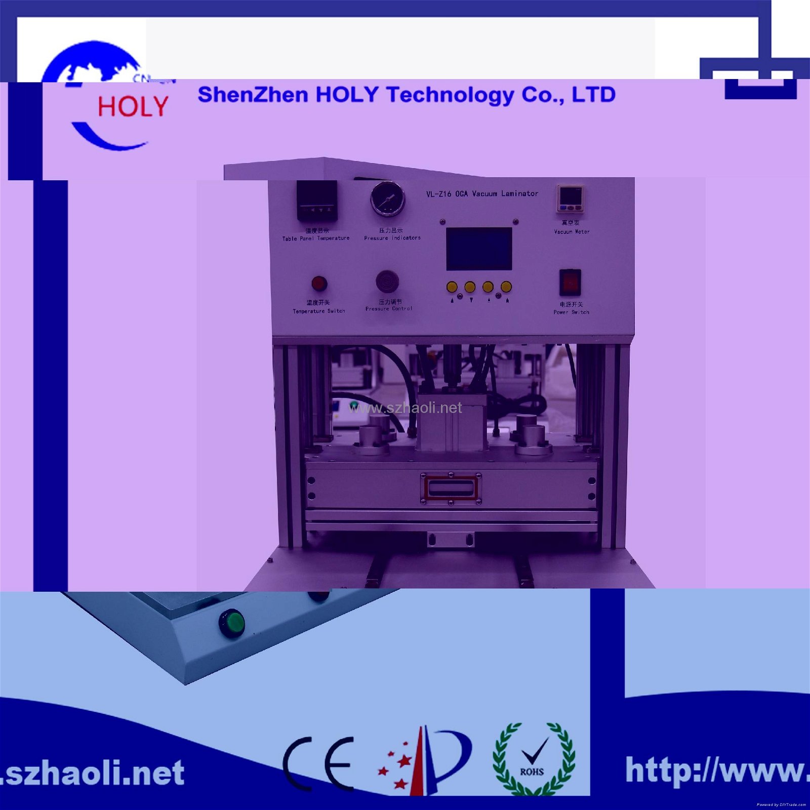 HOLY Z16 Vacuum laminating machine for lcd refurbish screen machine 3