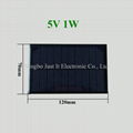 5V 200mA 1W 120x70mm Epoxy Resin Solar