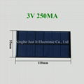 3V 500mA 1.5W 200x55mm Small PET Solar Panel 1