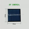 4V 100mA 0.4W 60x60mm Epoxy Mini Solar