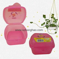 KHW034 food-grade plastic food container  lunch box 