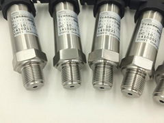 Pressure transmitter measuring pressure