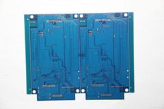 Multilayer Bare pcb Board with Complicated Circuit Matte Blue Solsermask