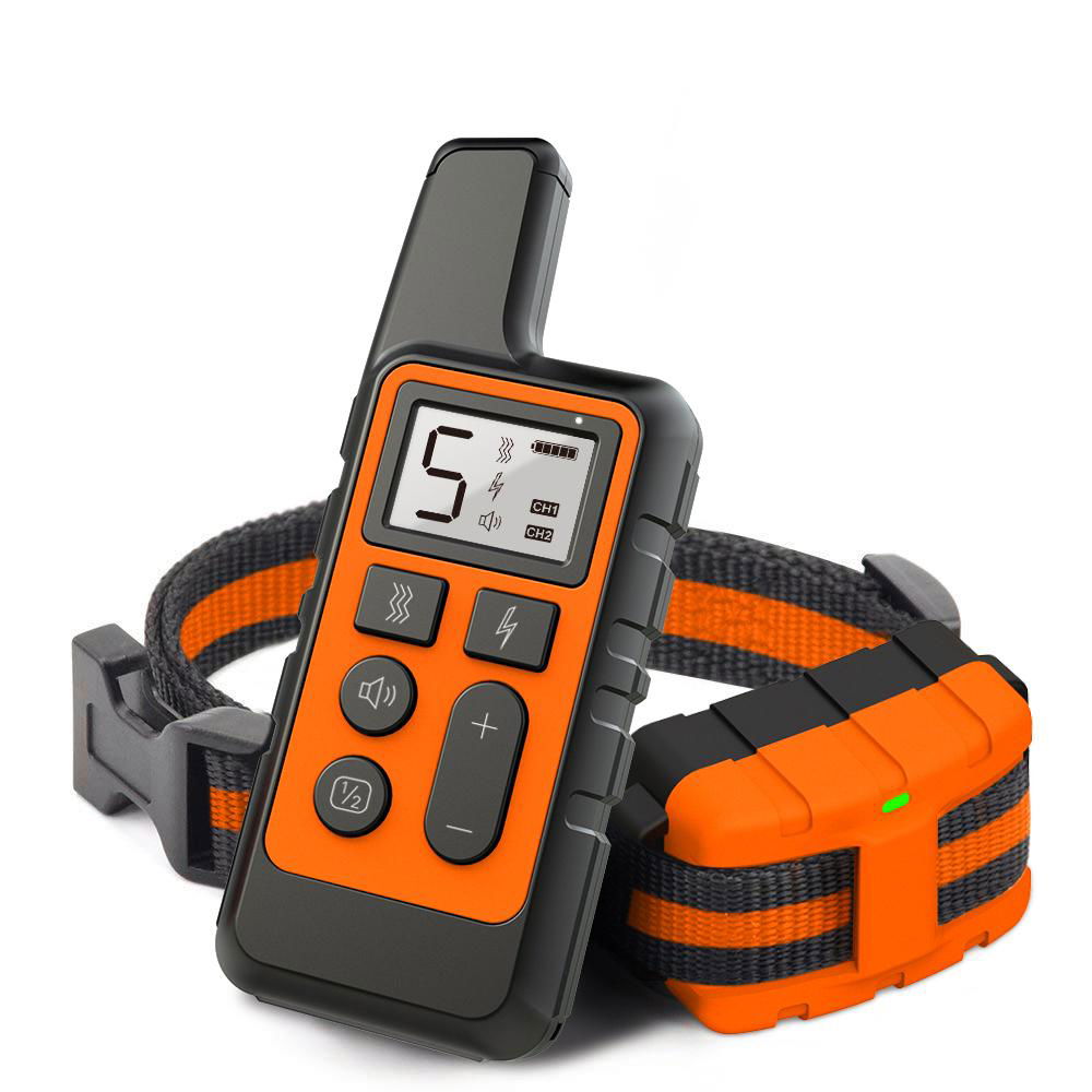 Dog Training Collar 500M Shock sound Anti-Bark Remote Waterproof usb Rechargeabl 3