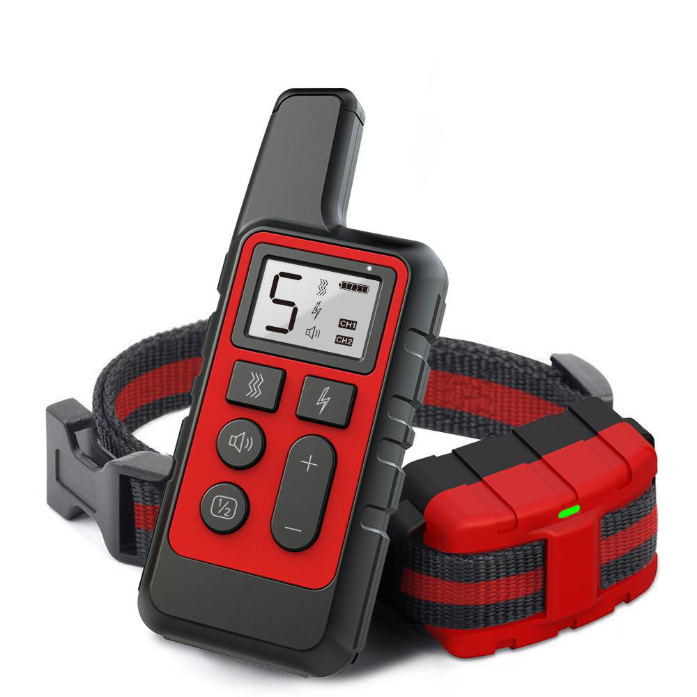 Dog Training Collar 500M Shock sound Anti-Bark Remote Waterproof usb Rechargeabl