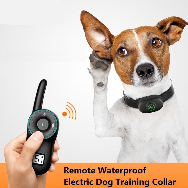 400M Remote Rechargeable And Waterproof Electronic Dog Training Collar  3